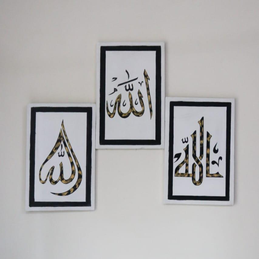 3  Allah Canvases